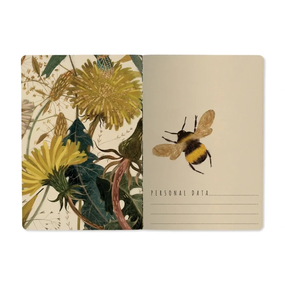 3 for $15 NEW BV by Bruno Visconti Soft Touch A5 Notebook - Spring Greens